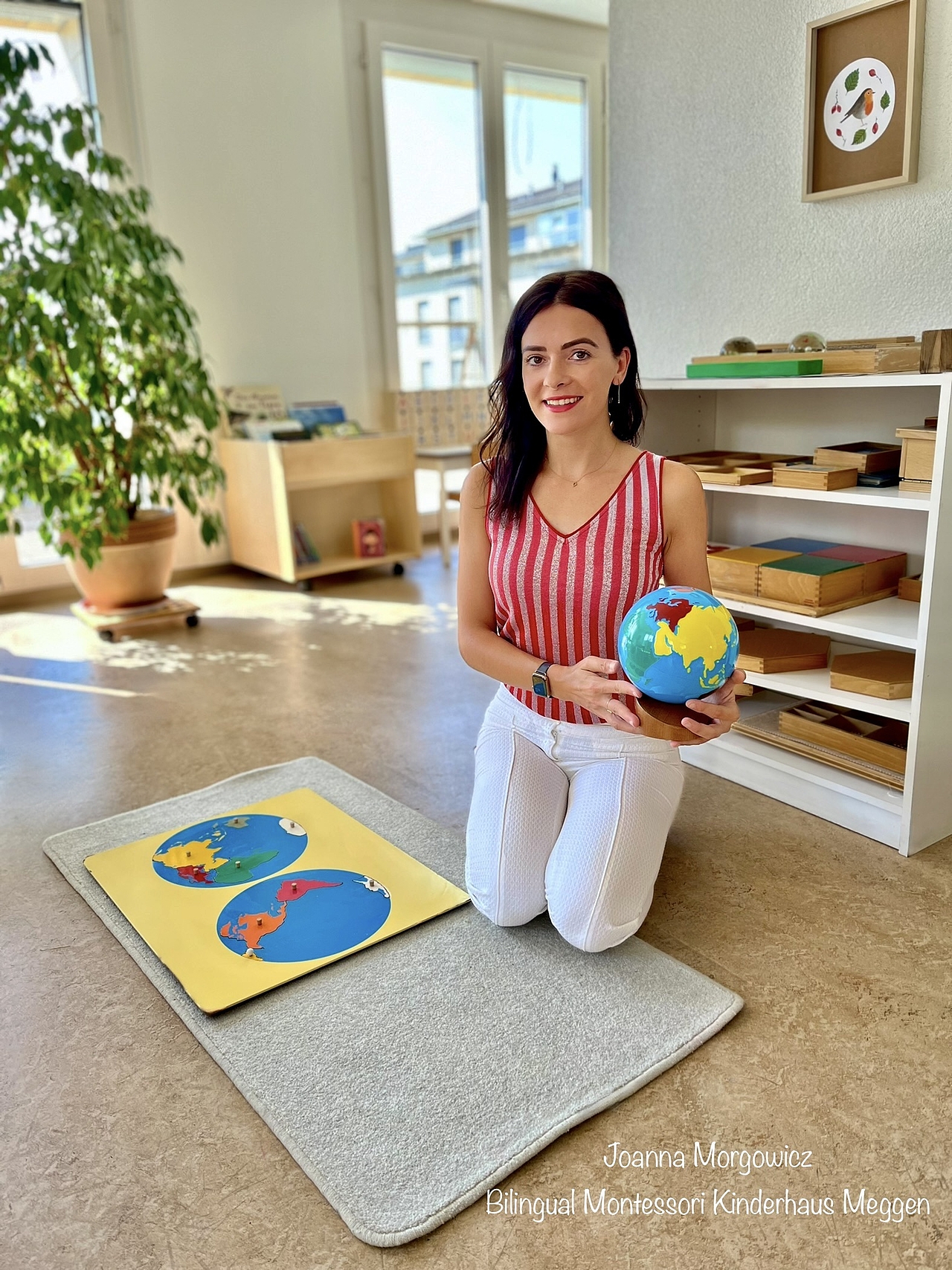 [Translate to Deutsch:] Joanna Morgowicz Bilingual Montessori Kinderhaus Meggen